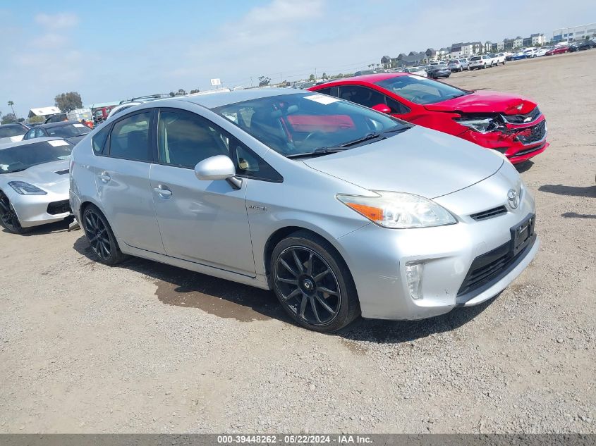 2015 TOYOTA PRIUS THREE