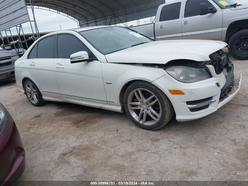 2012 MERCEDES-BENZ C 250 LUXURY/SPORT