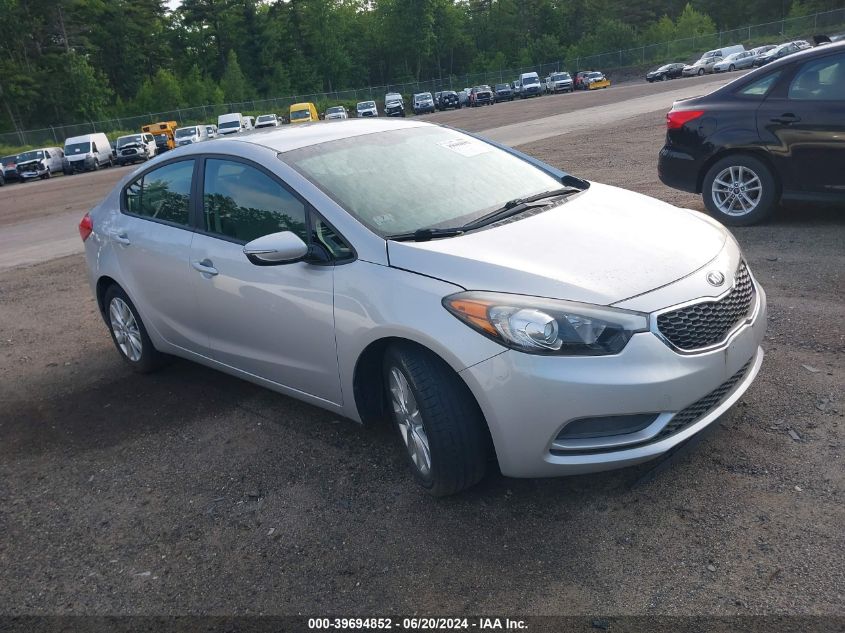 2015 KIA FORTE LX