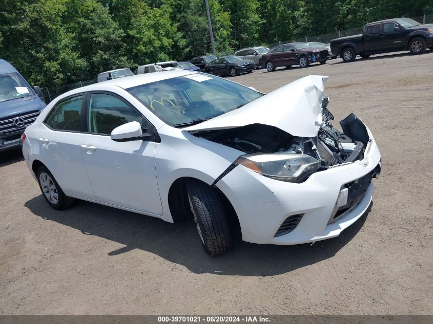 2015 TOYOTA COROLLA LE