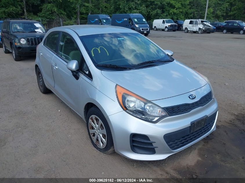 2016 KIA RIO LX