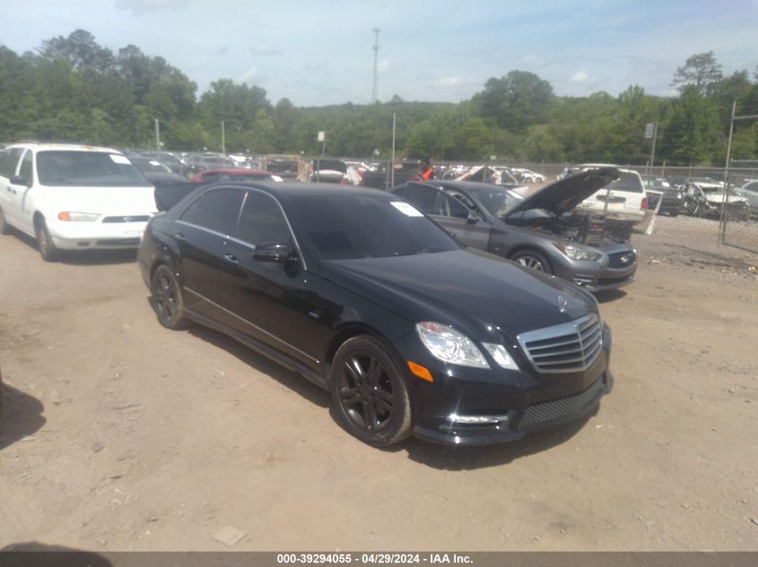 2012 MERCEDES-BENZ E 350 4MATIC