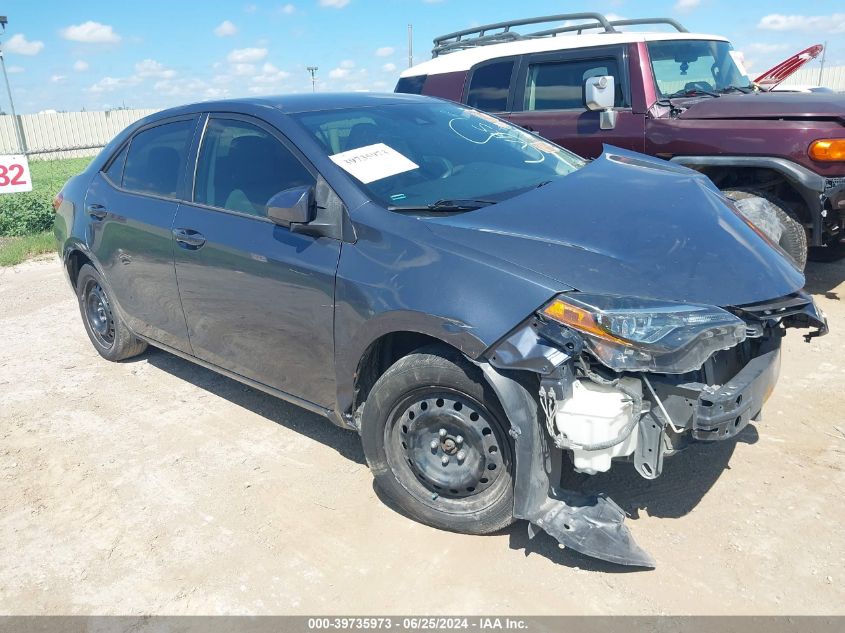 2019 TOYOTA COROLLA LE