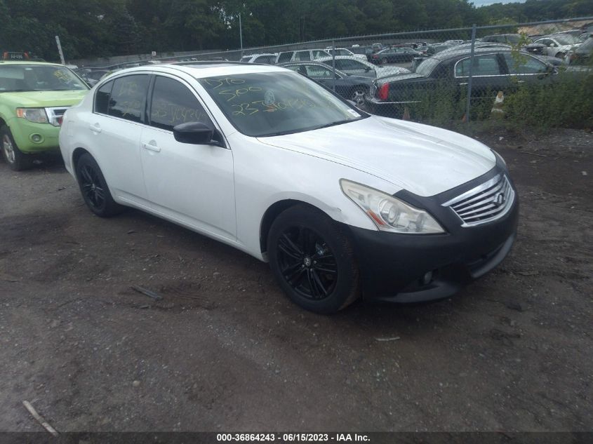 2012 INFINITI G37X