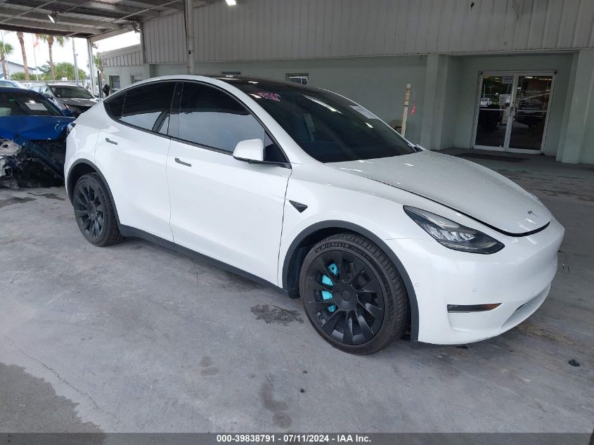 2020 TESLA MODEL Y LONG RANGE DUAL MOTOR ALL-WHEEL DRIVE