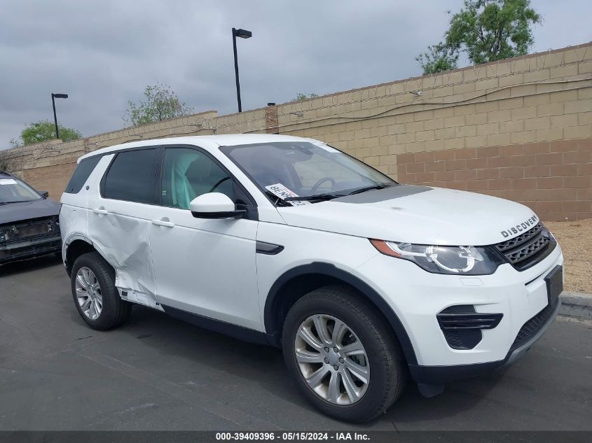 2018 LAND ROVER DISCOVERY SPORT SE