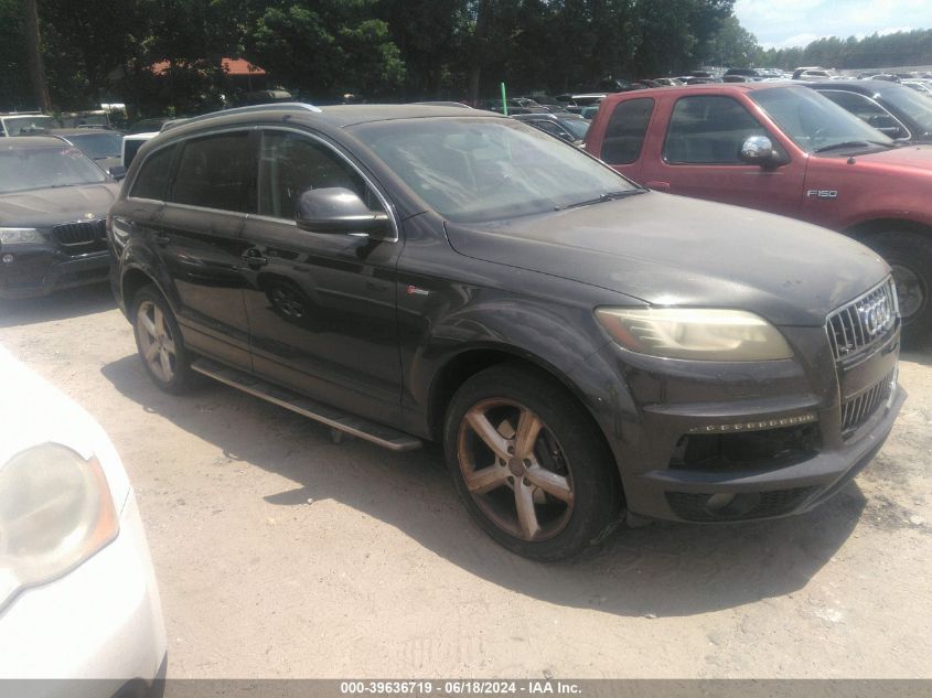 2013 AUDI Q7 3.0T S LINE PRESTIGE