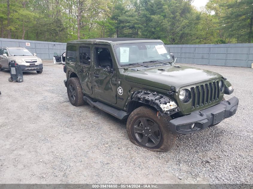 2021 JEEP WRANGLER UNLIMITED SAHARA ALTITUDE 4X4