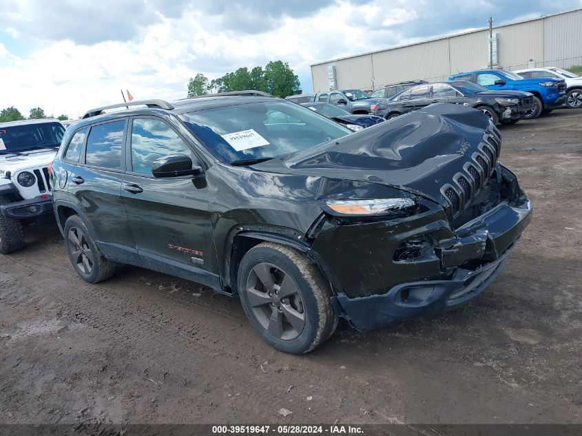 2017 JEEP CHEROKEE 75TH ANNIVERSARY EDITION 4X4