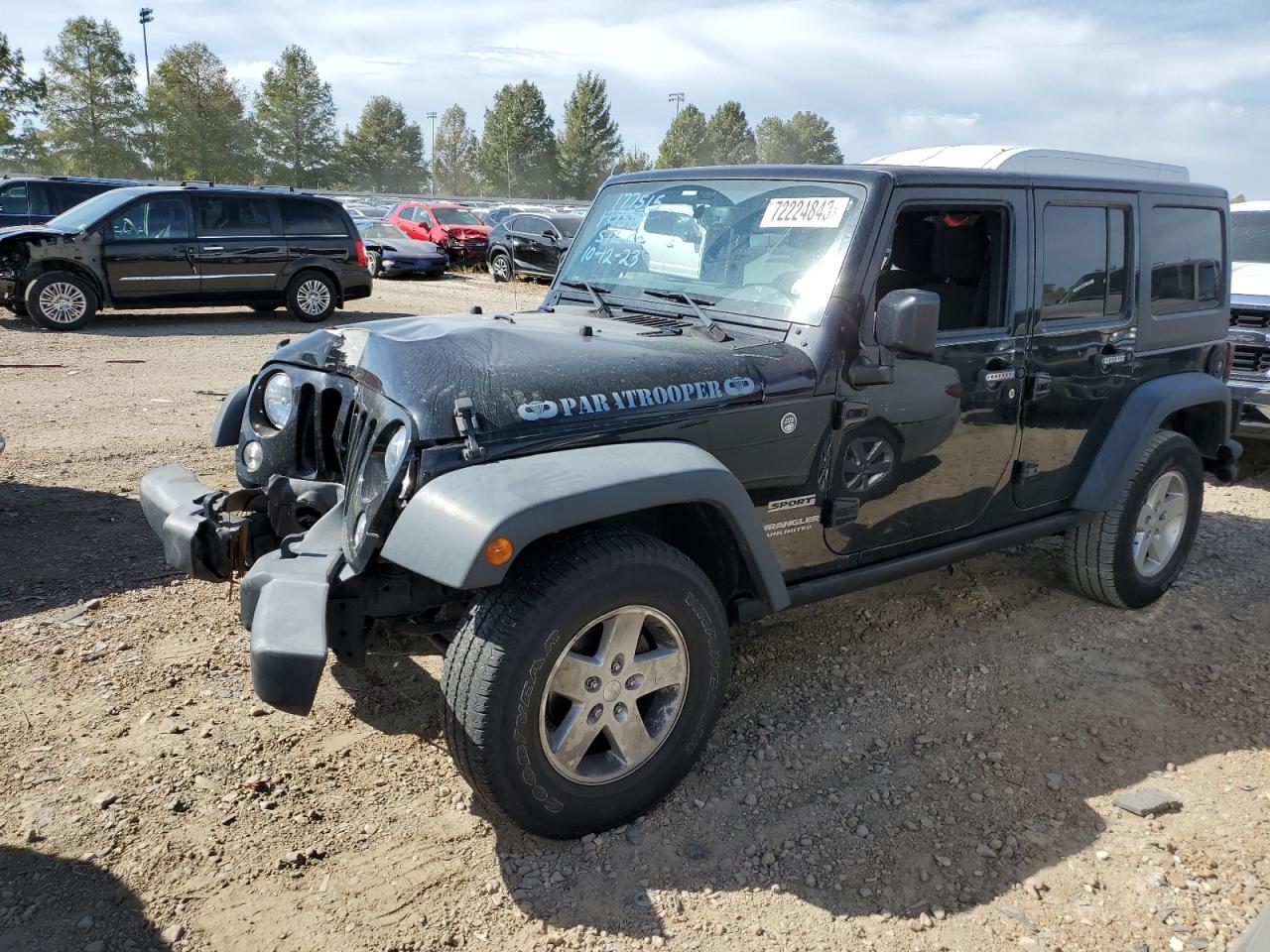 2017 JEEP WRANGLER UNLIMITED SPORT