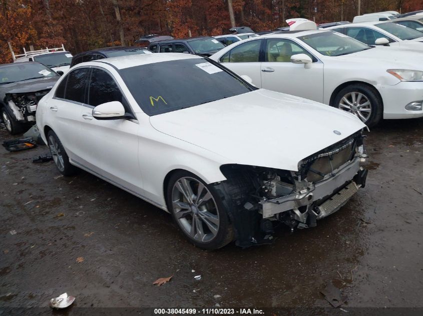 2015 MERCEDES-BENZ C 300 SPORT 4MATIC/LUXURY 4MATIC/4MATIC