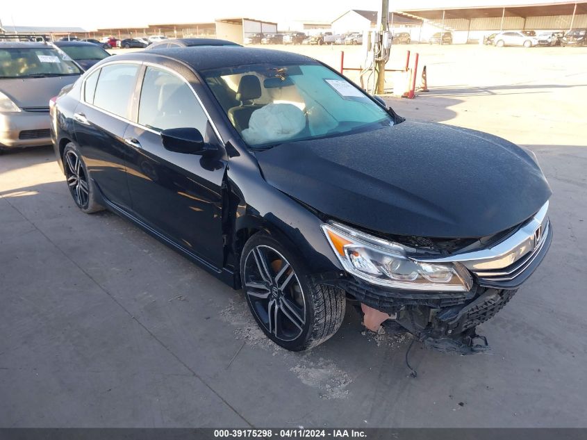 2017 HONDA ACCORD SPORT