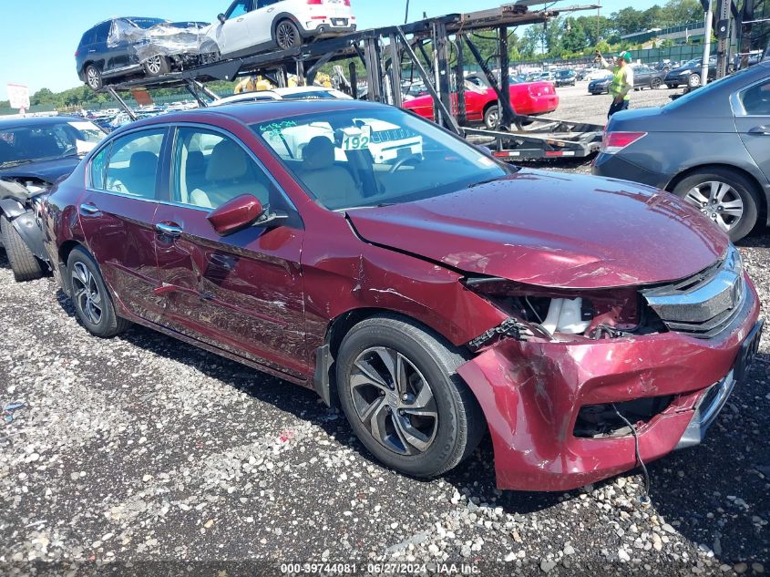 2017 HONDA ACCORD LX