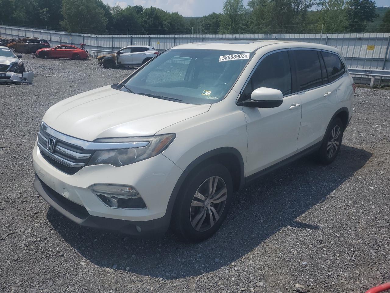 2016 HONDA PILOT EXL