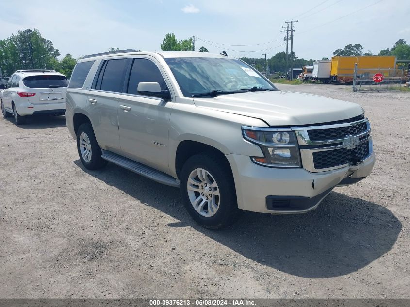 2015 CHEVROLET TAHOE LT