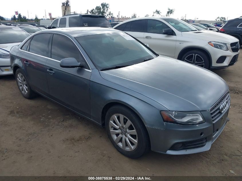 2013 AUDI A4 2.0T PREMIUM