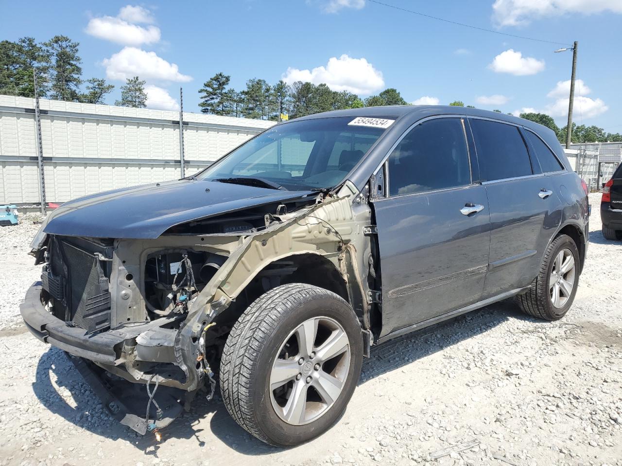 2012 ACURA MDX TECHNOLOGY