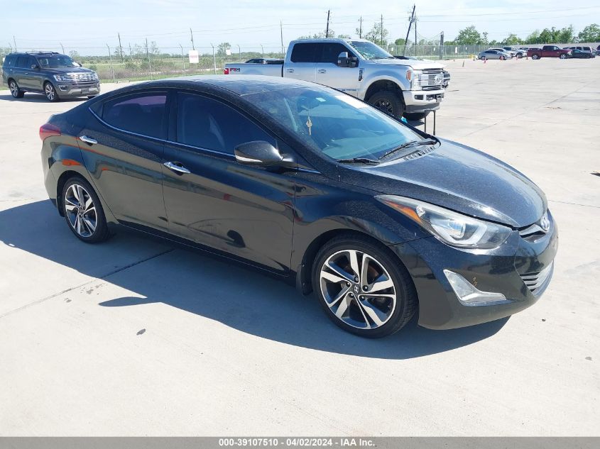 2016 HYUNDAI ELANTRA LIMITED