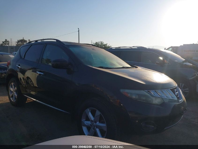 2010 NISSAN MURANO SL