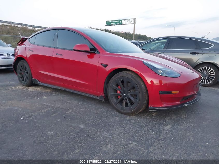 2022 TESLA MODEL 3 LONG RANGE DUAL MOTOR ALL-WHEEL DRIVE