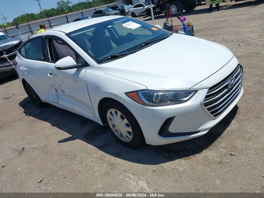 2017 HYUNDAI ELANTRA SE