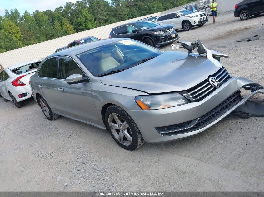 2012 VOLKSWAGEN PASSAT SE