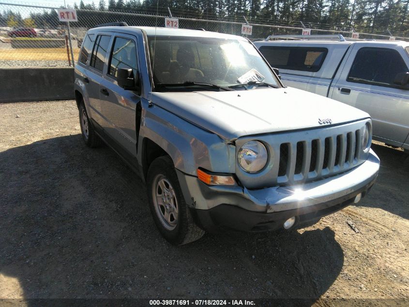 2013 JEEP PATRIOT SPORT