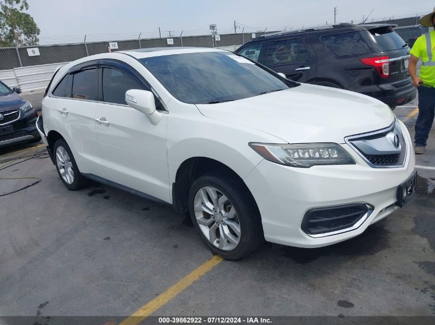 2018 ACURA RDX TECHNOLOGY   ACURAWATCH PLUS PACKAGES/TECHNOLOGY PACKAGE