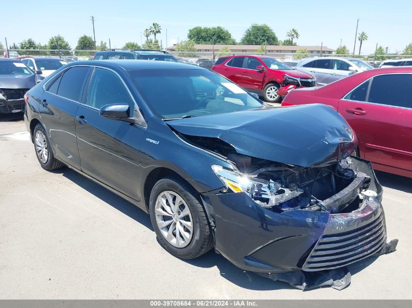 2017 TOYOTA CAMRY HYBRID