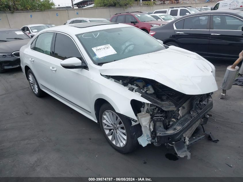 2016 VOLKSWAGEN PASSAT SE