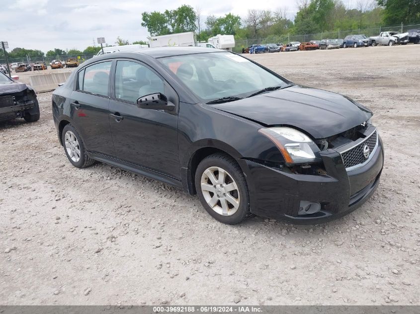 2012 NISSAN SENTRA 2.0 SR