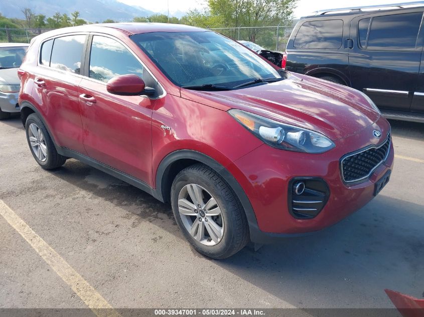 2018 KIA SPORTAGE LX