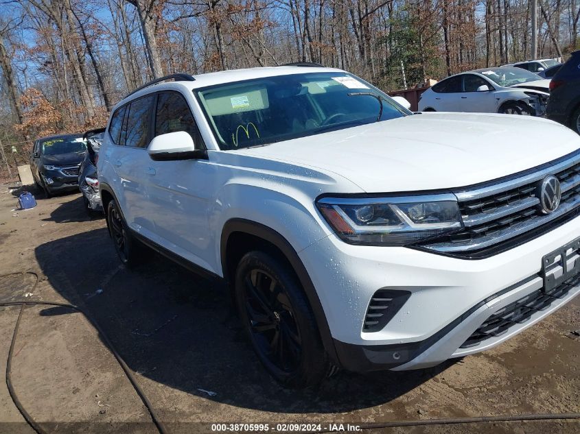 2022 VOLKSWAGEN ATLAS 3.6L V6 SE W/TECHNOLOGY