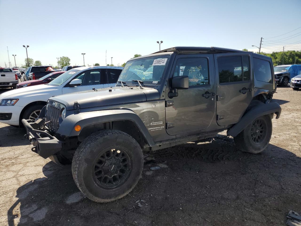 2017 JEEP WRANGLER UNLIMITED SPORT