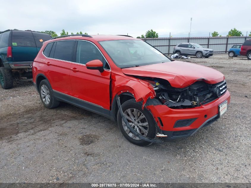 2018 VOLKSWAGEN TIGUAN 2.0T SE/2.0T SEL