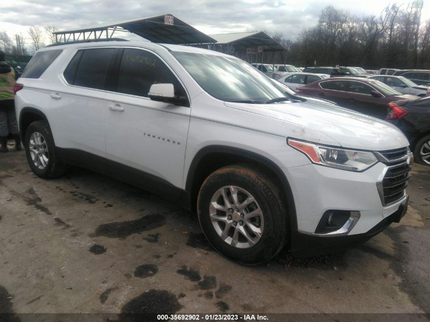 2021 CHEVROLET TRAVERSE AWD LT CLOTH