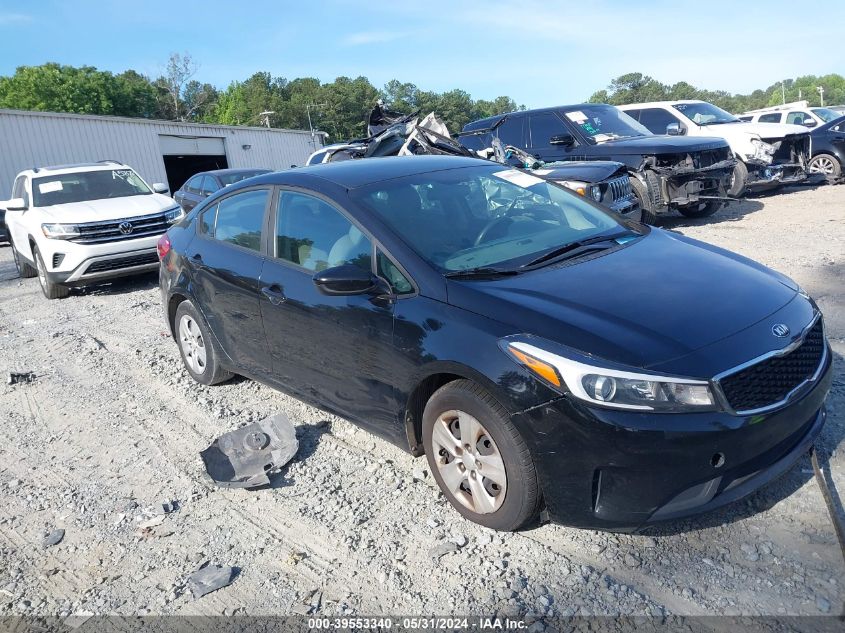 2017 KIA FORTE LX