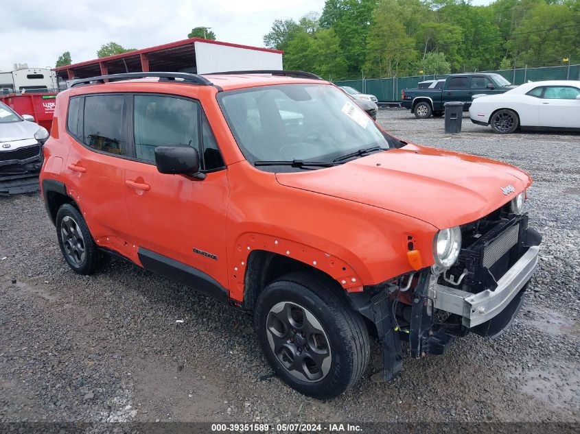 2017 JEEP RENEGADE SPORT 4X4