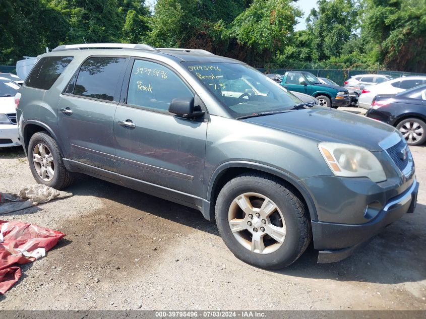 2011 GMC ACADIA SLE