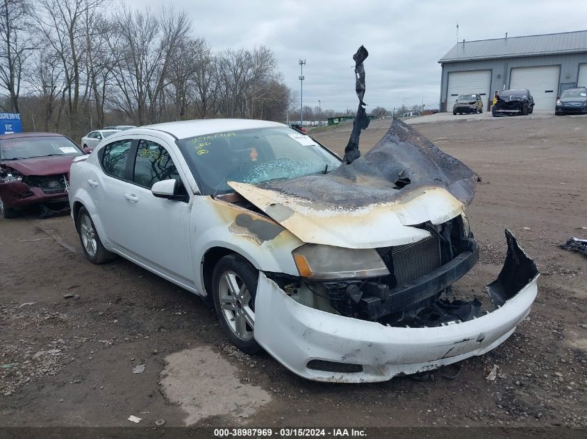 2012 DODGE AVENGER SXT