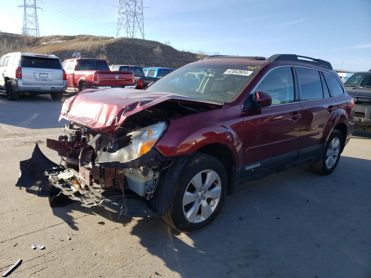 2012 SUBARU OUTBACK 2.5I LIMITED