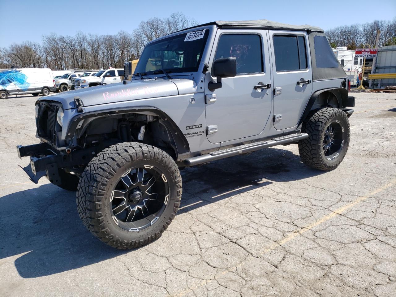 2014 JEEP WRANGLER UNLIMITED SPORT