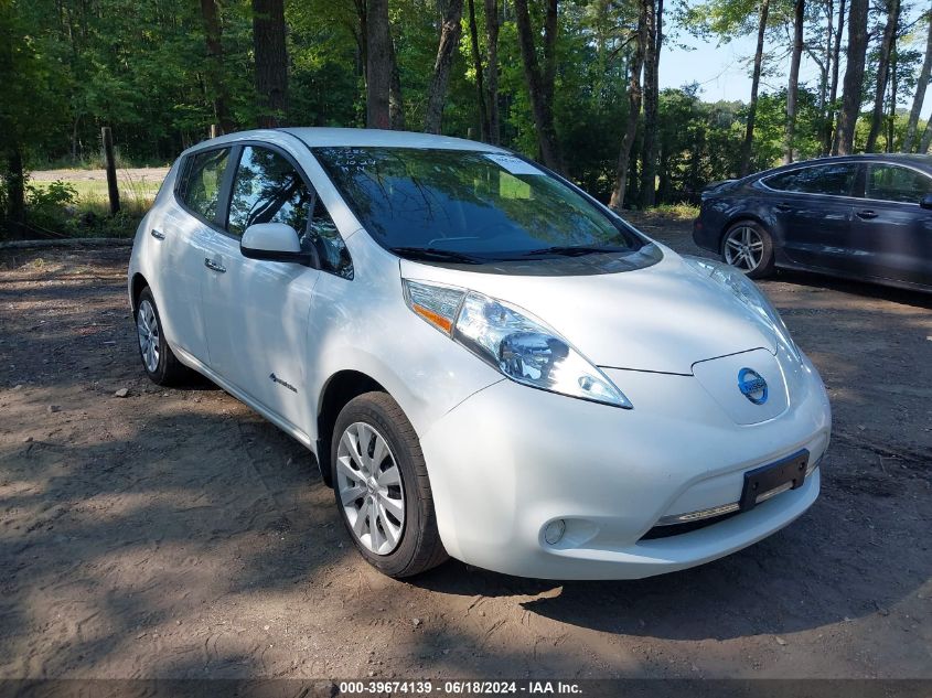 2015 NISSAN LEAF S