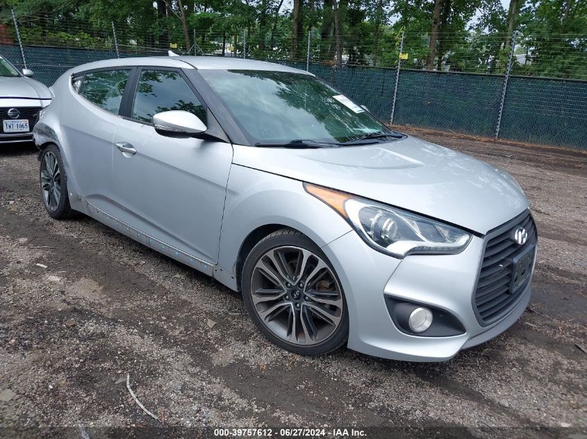 2016 HYUNDAI VELOSTER TURBO