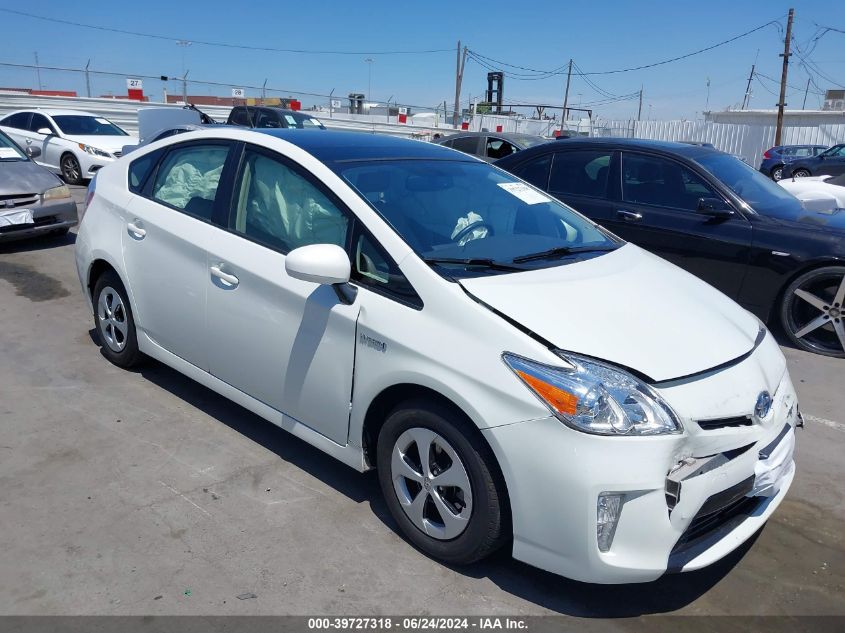 2014 TOYOTA PRIUS FOUR