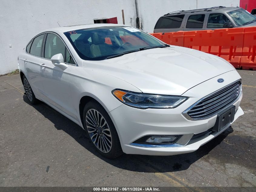 2018 FORD FUSION TITANIUM