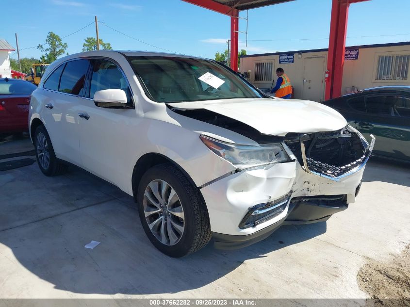 2015 ACURA MDX TECHNOLOGY PACKAGE