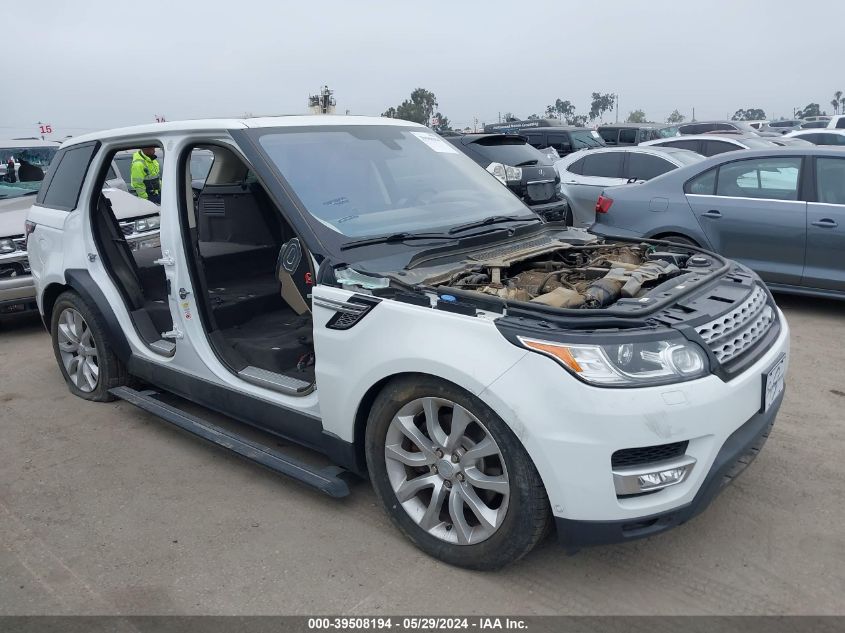 2016 LAND ROVER RANGE ROVER SPORT 3.0L V6 SUPERCHARGED HSE