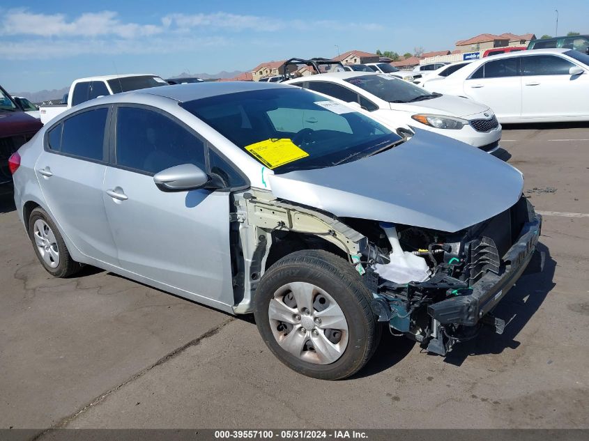 2016 KIA FORTE LX