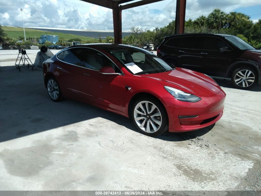 2018 TESLA MODEL 3 LONG RANGE/PERFORMANCE